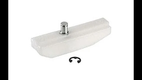 CRL J0SB J0 Type Offset Arm Assembly Replacement Vinyl Slide Block