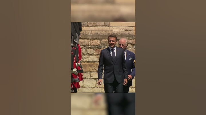 King Charles Welcomes President Macron to the UK