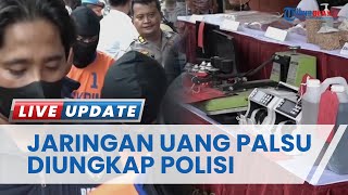 Polda Jatim Ungkap Sindikat Uang Palsu yang dijual Lintas Provinsi, Sita Barbuk Rp 1,2 Miliar