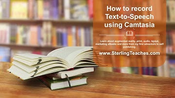 How To Record Text To Speech using Camtasia