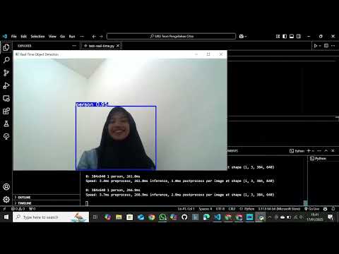 Real-Time Object Detection dengan Python, YOLO dan OpenCV1 - YouTube