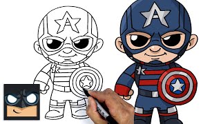how to draw captain america falcon and winter soldier