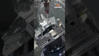 5 axis deburing #cnc #5axis #manufacturing