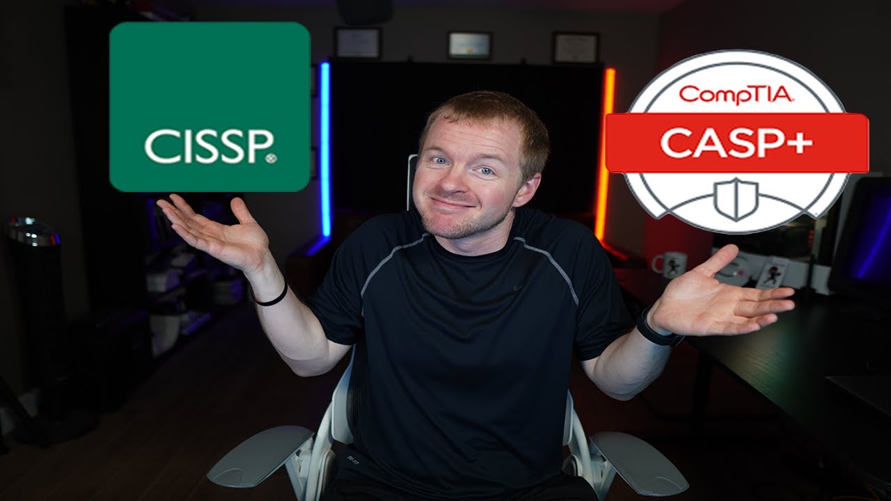 CISSP vs CASP+ // Which is better for your cyber security career? - YouTube