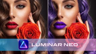 How To Change Hair & Lip Color In Luminar Neo screenshot 4