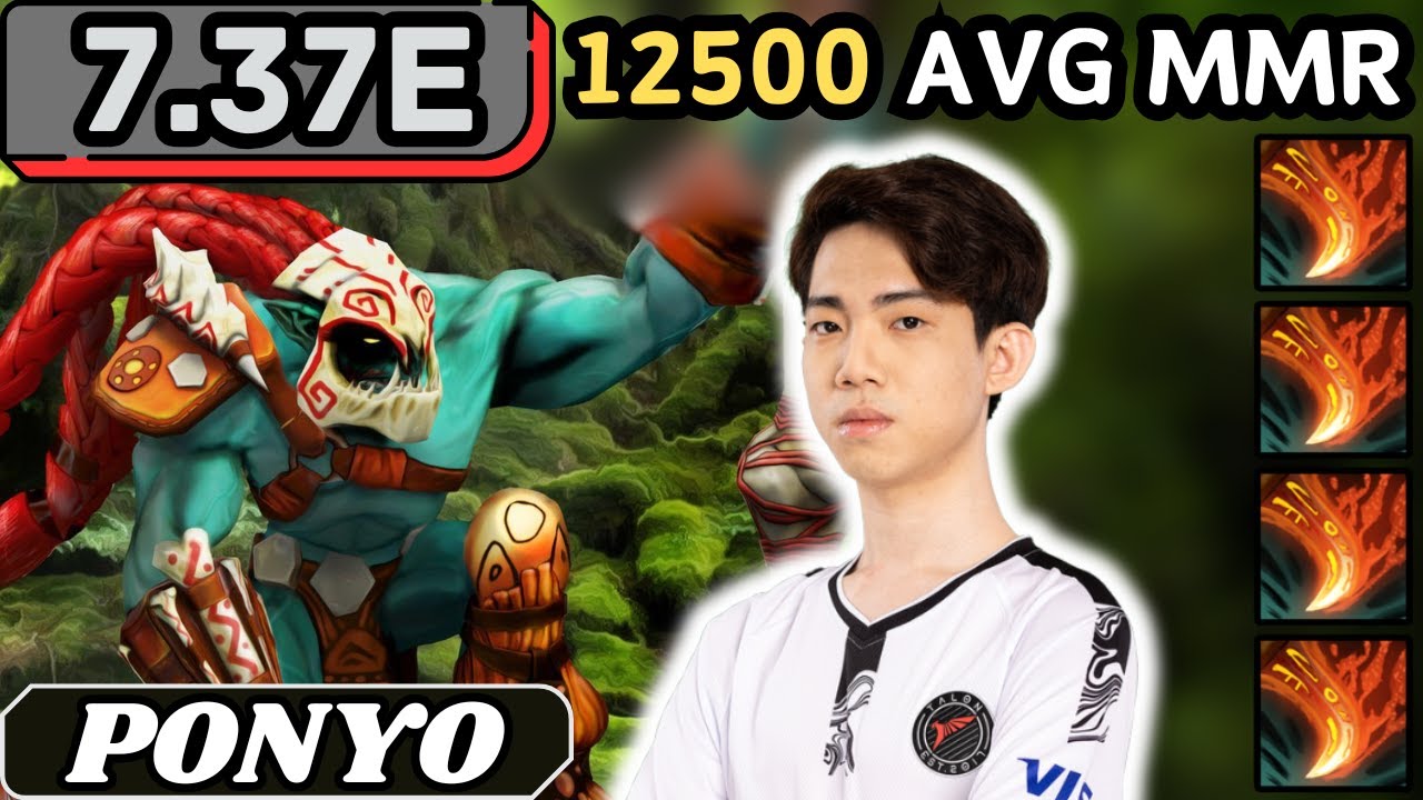 7.37e - Ponyo HUSKAR Hard Support Gameplay 30 ASSISTS - Dota 2 Full Match Gameplay