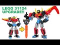 Excessively Upgrading LEGO Super Robot Set (Viewers' Ideas) - Detailed Build