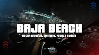Oscar Maydon, Junior H,  Fuerza Regida - Baja Beach (Letra/Lyrics)