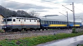 ŽFBH 441-908 sa brzim vozom br.711 (Maglaj - Sarajevo)