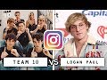 Team 10 vs Logan Paul Instagram Videos Compilation / Who's the Best