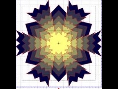 Create Snowflakes using a Snowflake Generator