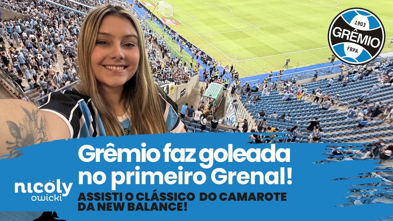 GRÊMIO VENCE O PRIMEIRO GRE-NAL | ASSISTI O JOGO DO CAMAROTE DA NEW BALANCE