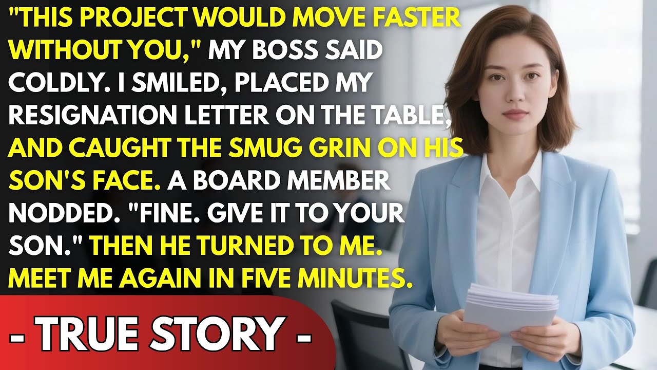 MY MANAGER CONVINCED THE BOARD TO FIRE ME — I LAUGHED  THEN I RESIGNED AND LET KARMA UNFOLD