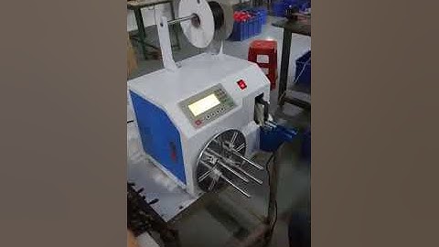 twist tie machine, precision wire spool winding machine