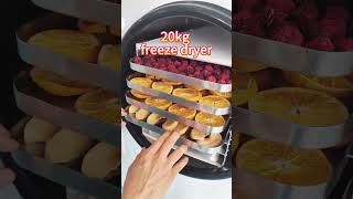 Let Me Show You With Our 20kg Freeze Dryer Machine You Deserve It To Do Businessfreezedryer