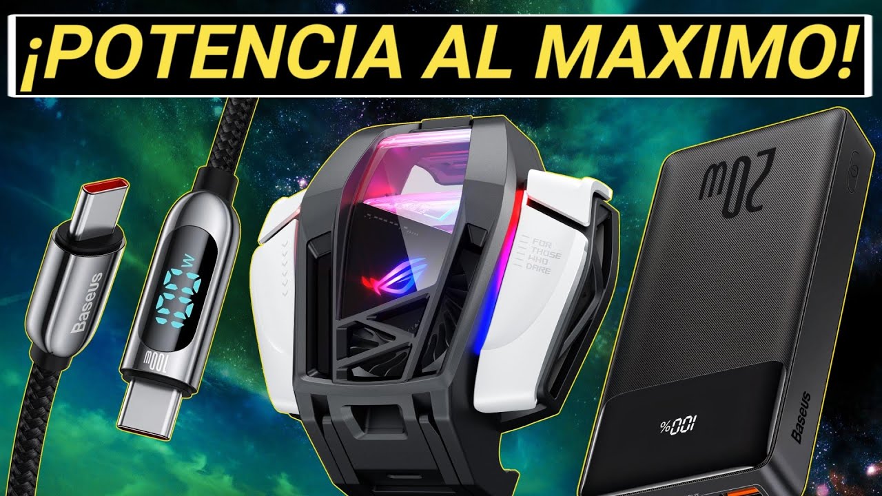 🛸 ¡TOP 10 GADGETS GAMER para TU CELULAR! -【MUY ECONÓMICOS 🏆】 