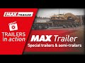 Max trailer  special trailers  semitrailers