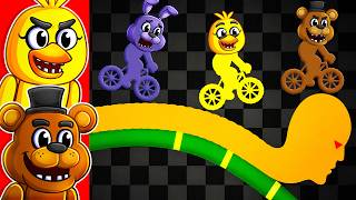 FNAF STICK MAN Bike Race!! screenshot 3
