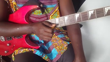 The Simplest way to solo over Yaa Amponsah as a beginner highlife guitar player