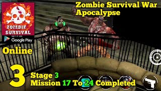 Zombie Survival War Apocalypse Stage 3 Completed Gameplay Part 3 (Android) screenshot 2