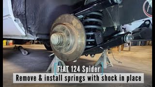 FIAT 124 Spring and shock install - Auto Ricambi