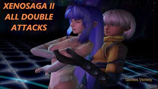 Xenosaga II All Double Attacks Exhibition PS2 (FullHD) Gameplay