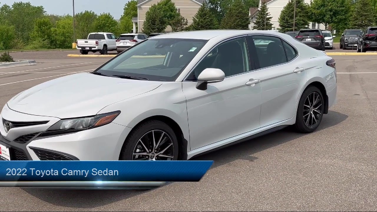 2022 Toyota Camry Sedan P22588 St. Paul Minneapolis Maplewood White ...