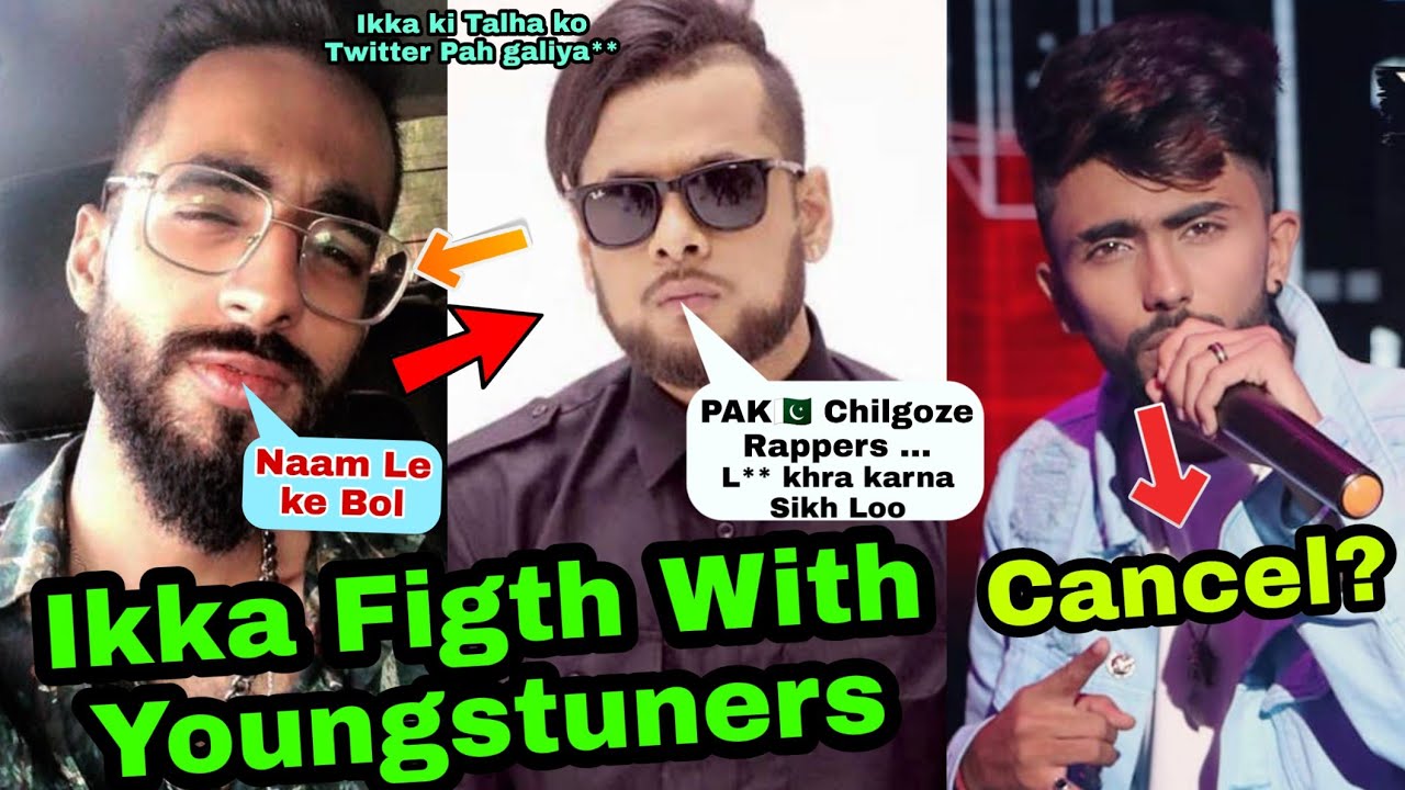 Ynus Pakistani Raper Talhah Yunus Fight With Ikka | Ikka Said 'Pakistani Chilgoze Rapper ...
