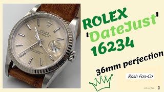 Full Rolex Datejust 16234 - 36mm perfection! News