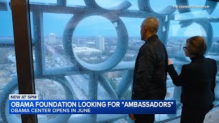 Foundation looking for Obama Presidential Center volunteers in Chicago