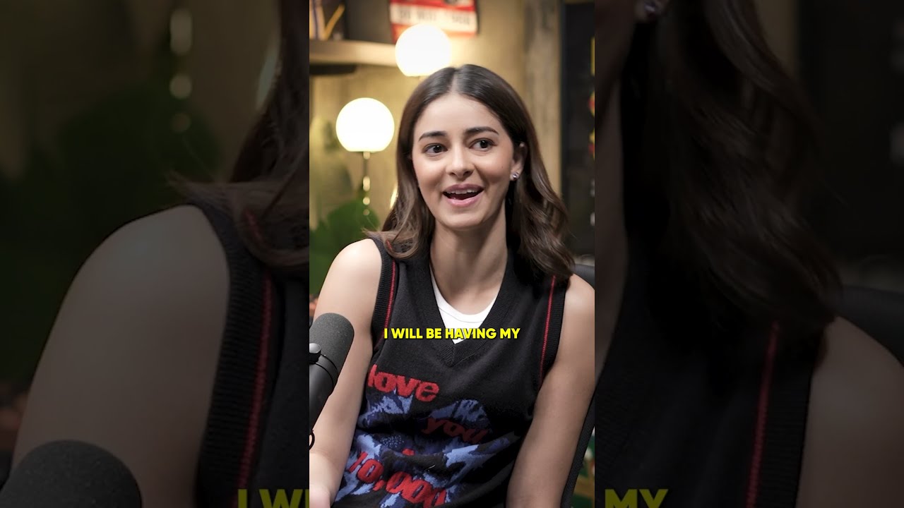 The Desi Side Of Ananya Panday - Favorite Food | Raj Shamani #shorts