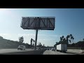 Driving From El Monte to Downtown Los Angeles Fashion District, California