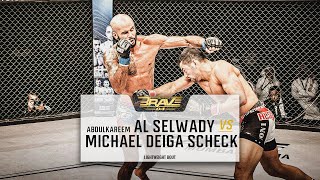 Abdulkareem Al Selwady vs Michael Deiga Scheck | FREE MMA Fight | BRAVE CF 4
