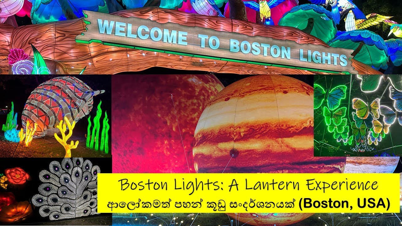 Boston Lights A Lantern Experience (ආලෝකමත් පහන් කූඩු සංදර්ශනයක්