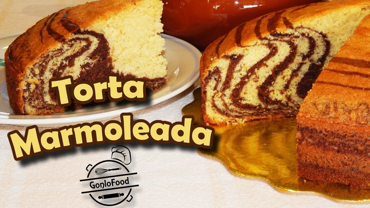 Torta Marmoleada / Muy Fácil y Esponjosa!! - YouTube