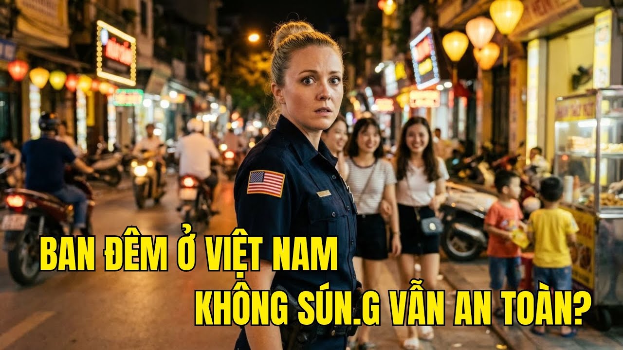 Nữ cảnh sát New York sốc nặng ở Việt Nam: Phụ nữ đi đêm không cần sún.g, không sợ ai!