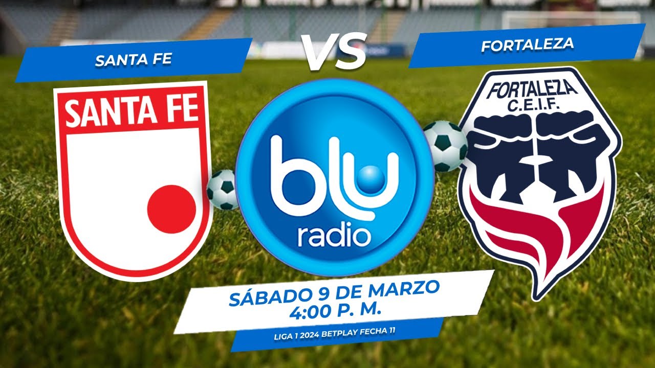 🔴 EN VIVO 🔴SANTA FE vs FORTALEZA FECHA 11 LIGA 1 2024 FÚTBOL