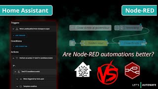 Home Assistant Automations versus Node-RED