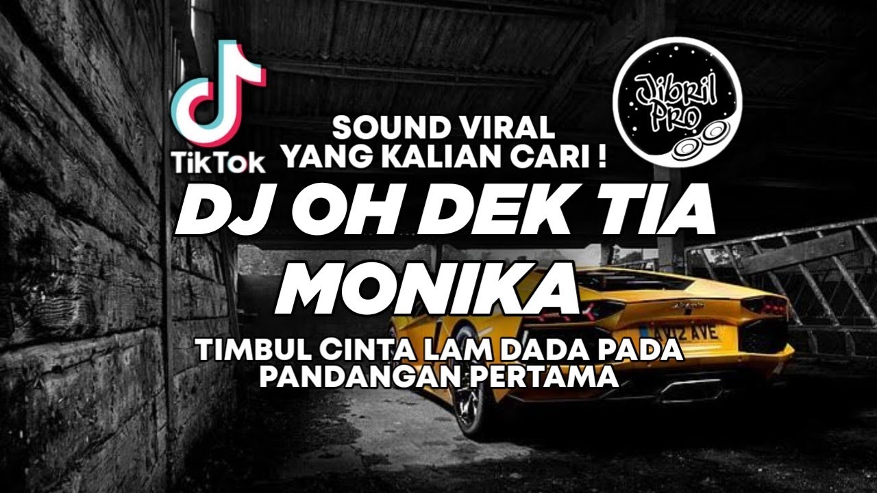 DJ TIMBUL CINTA LAM DADA PADA PANDANGAN PERTAMA - DJ TIA MONIKA TIKTOK VIRAL 2025 !