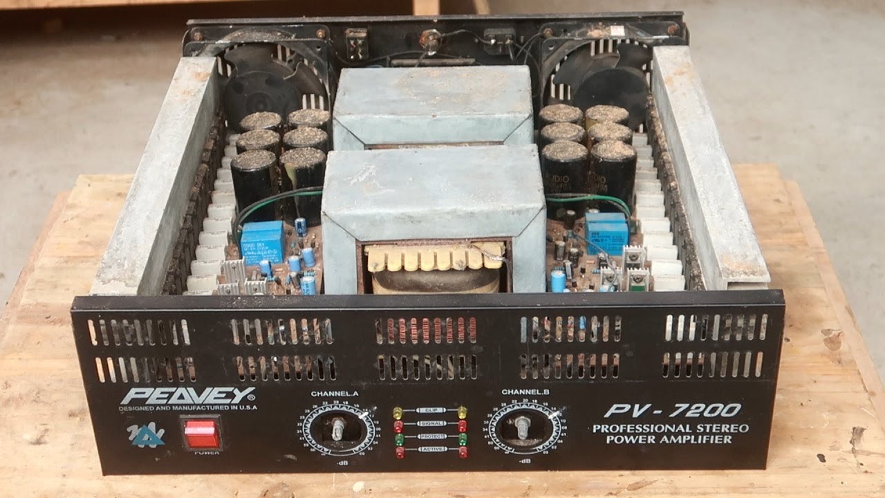 Restoration 32-transistors signal amplifier / Restore 3000w amplifier