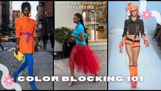 3 Easy Hacks to Color Block Like A Pro - It's Easier Than You Think #styletips #fashionhacks 
