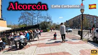 Alcorcón Spain Walk 🇪🇸 Near Madrid City | Madrid Walking Tour (4K/60fps) 🇪🇸