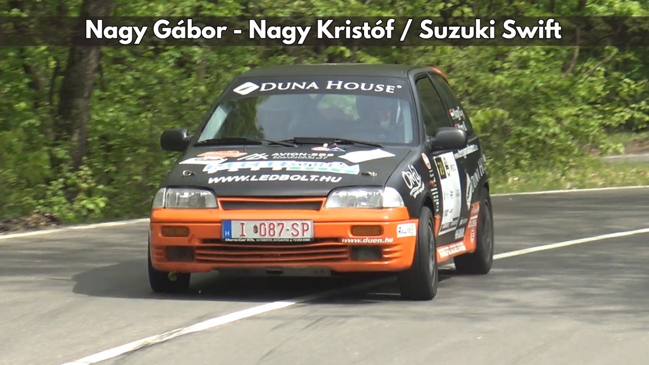 Nagy Gábor - Nagy Kristóf / Suzuki Swift / Orfű Rally 2026
