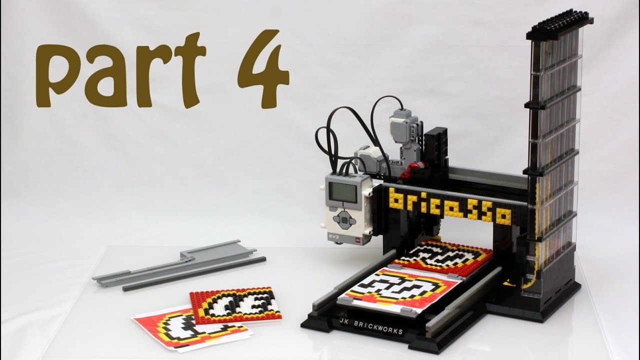 ⁣LEGO Printer Project - Part 4 - New Printing Head