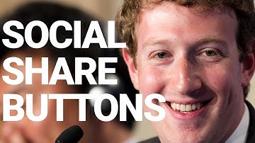 Add Social Media Share Buttons to WordPress - EASY Tutorial