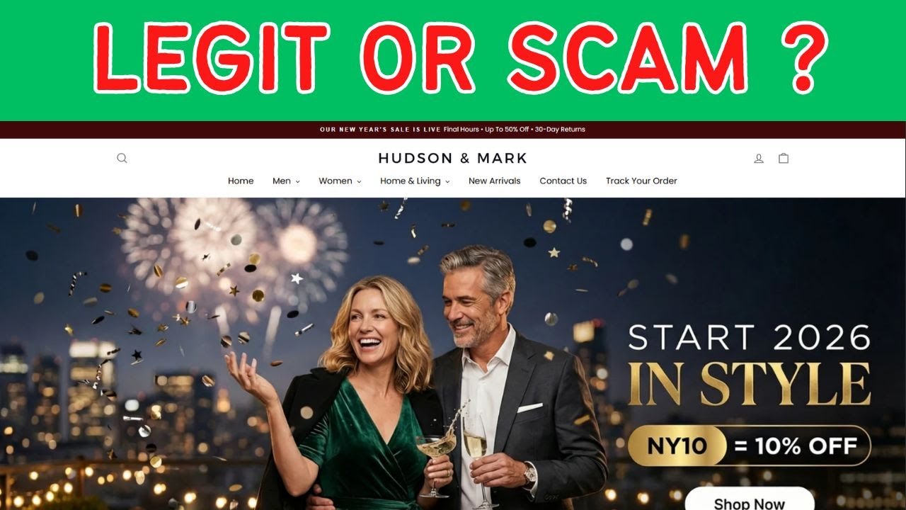 Hudson & Mark Reviews: Legit Store or Total Scam? (We Checked)