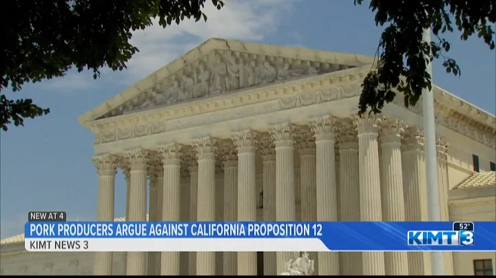 Pork producers argue against California Proposition 12