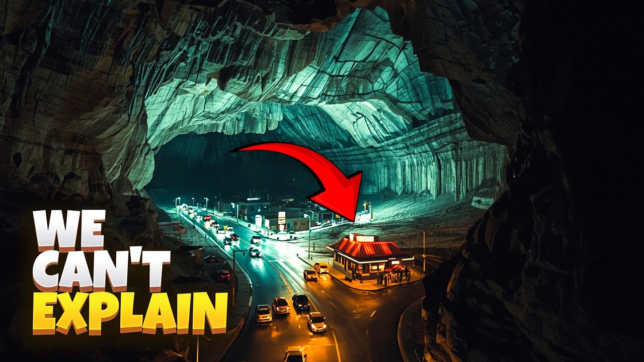 Новые кадры, снятые с дрона, раскрыли существование огромных подземных городов в Америке.