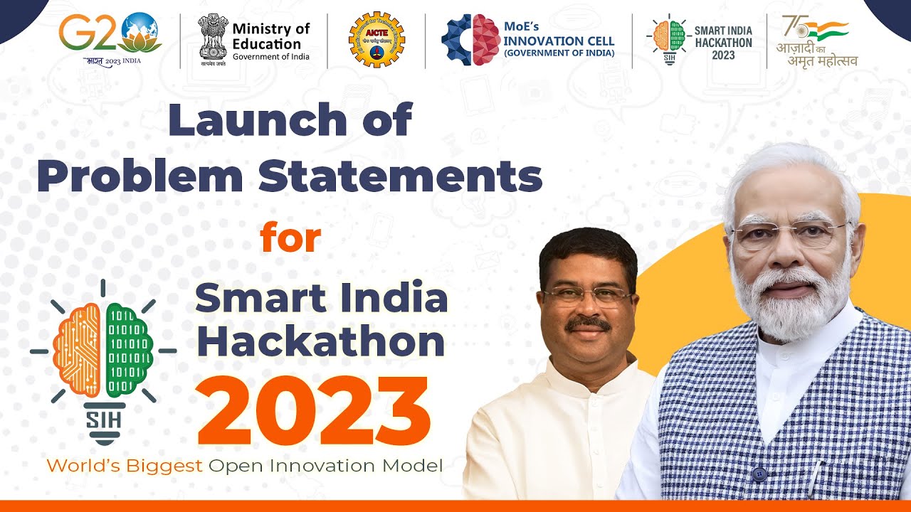 Launch of Smart India Hackathon 2023 - YouTube