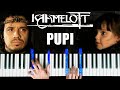 Kaamelott  pupi  piano cover